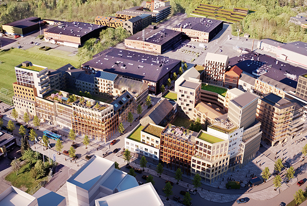 En ny, levande stadsdel planeras i Högsbo