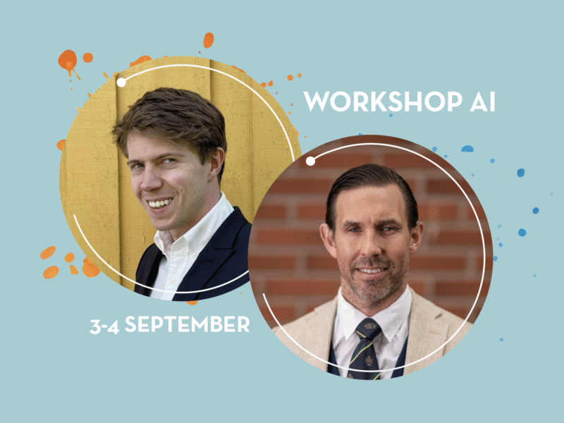 Workshop AI: 3-4 sep Workshop AI: 3-4 sep
